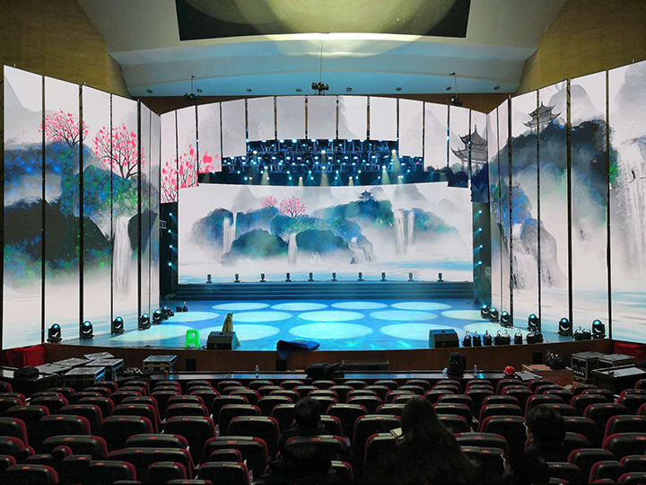 大型舞臺晚會演出LED屏多少分辨率才好？| 成都戶外全彩屏