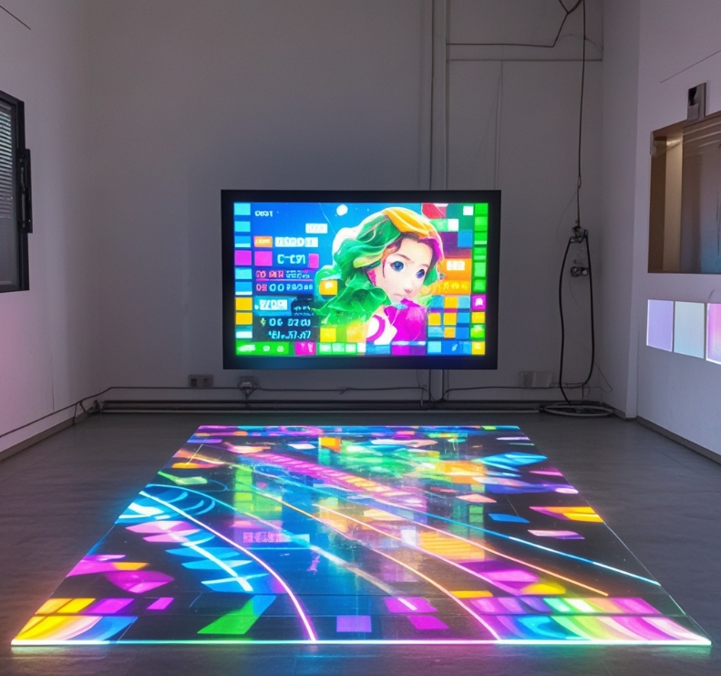 成都LED顯示屏:?LED 地板屏的全面剖析