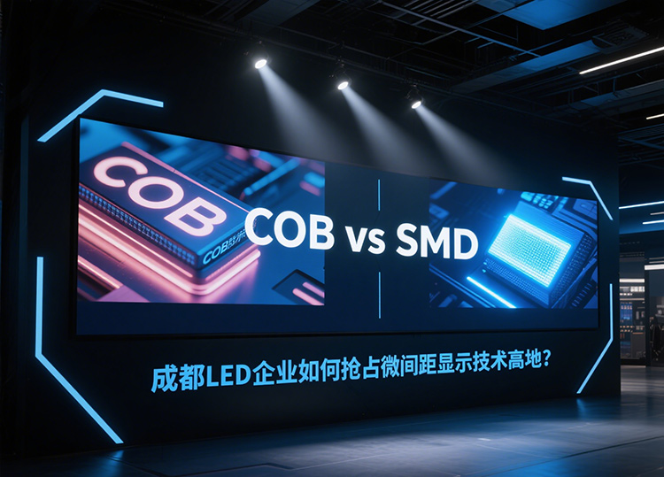 COB vs SMD：成都LED企業(yè)如何搶占微間距顯示技術(shù)高地？