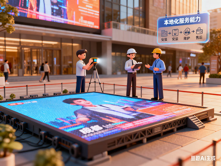 技術(shù)科普：成都企業(yè)如何選LED顯示屏？點(diǎn)間距、亮度、刷新率關(guān)鍵參數(shù)解析 | 成都LED顯示屏