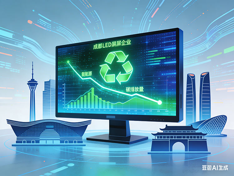 節(jié)能與體驗的平衡術：成都LED顯示屏綠色技術與視覺優(yōu)化實踐